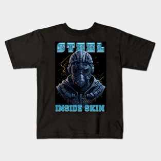 Steel Inside Skin Kids T-Shirt